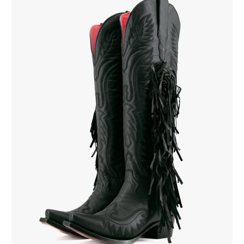 Rock’em Tall fringe women boots